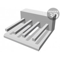 171825-4; Wire-board; socket; male; EI; 2.5mm; PIN: 4; THT; 3.5A; tinned; TE Connectivity