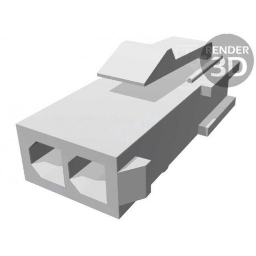 172328-1; Plug/socket; wire-wire; male/female; Mini Universal MATE-N-LOK; TE Connectivity