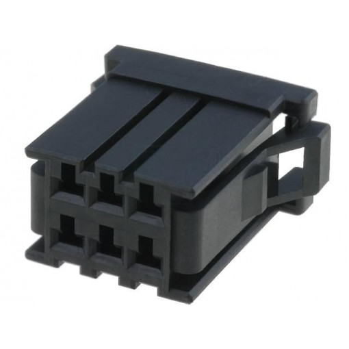 178289-3; Plug; wire-board; female; Dynamic D-3100D; 3.81mm; PIN: 6; 250V; 10A; TE Connectivity