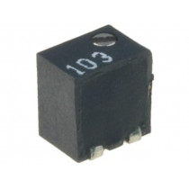 1801WSMD-10K; Potentiometer: mounting; vertical,multiturn; 10kΩ; 250mW; SMD; SR PASSIVES