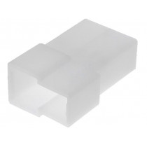 180908; Terminals cover; male; for push-on 6.3mm connectors with lock; TE Connectivity