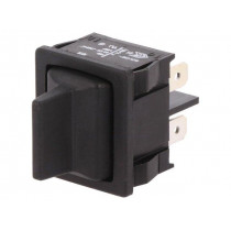 1819.1302; Switch: toggle; Pos: 3; DP3T; (ON)-OFF-(ON); 6A/250VAC; -20÷100°C; Marquardt