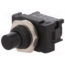 1841.1201; Switch: push-button; Pos: 2; SPST-NO; 6A/250VAC; OFF-(ON); IP40; Marquardt