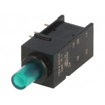 1844.6834; Switch: push-button; Pos: 2; DPDT; 0.5A/60VAC; 0.5A/60VDC; ON-(ON); MENTOR