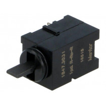 1847.3031; Switch: toggle; Pos: 3; SP3T; ON-OFF-ON; 0.5A/60VAC; 0.5A/60VDC; MENTOR
