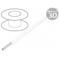1853 WH005; Wire; HookUp Wire PVC; stranded; Cu; 26AWG; white; PVC; 600V; 30,5m; ALPHA WIRE