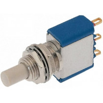 18535CD; Switch: push-button; Pos: 2; SPDT; ON-(ON); Illumin: none; Ø6.5mm; APEM 18535CD; Switch: push-button; Pos: 2; SPDT; ON-(ON); Illumin: none; Ø6.5mm; APEM