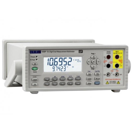 1908P; Benchtop multimeter; LCD 5,5 digit 17mm,LCD 6 digit 10mm; AIM-TTI 1908P; Benchtop multimeter; LCD 5,5 digit 17mm,LCD 6 digit 10mm; AIM-TTI