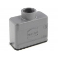 19200101440; Enclosure: for Han connectors; Han; size 10A; for cable; straight; HARTING