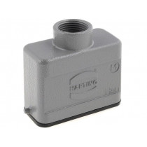 19200101440; Enclosure: for Han connectors; Han; size 10A; for cable; straight; HARTING