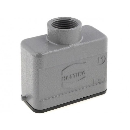 19200101440; Enclosure: for Han connectors; Han; size 10A; for cable; straight; HARTING