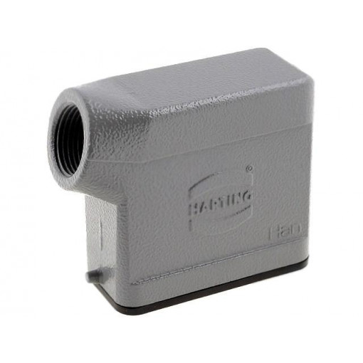 19200101540; Enclosure: for Han connectors; Han; size 10A; for cable; angled; HARTING