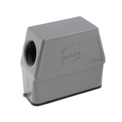 19200160546; Enclosure: for Han connectors; Han; size 16A; for cable; high; HARTING