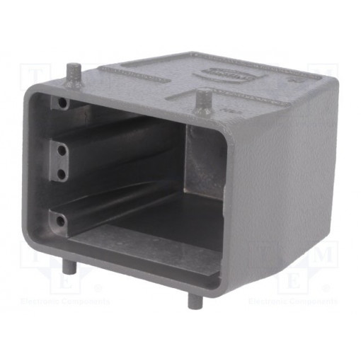 19200320426; Enclosure: for Han connectors; Han; size 32A (2 x 16A); straight; HARTING