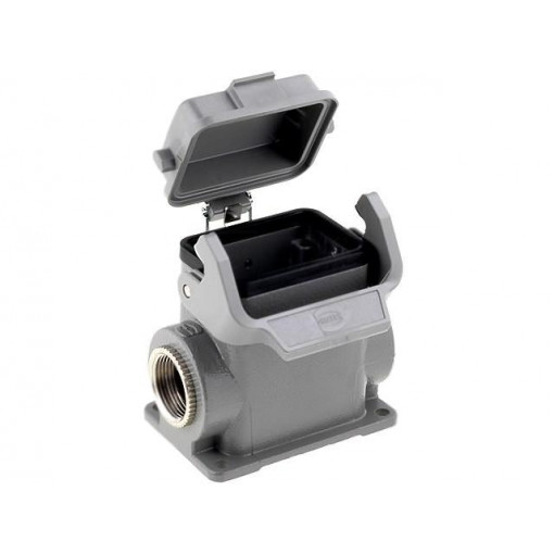 19300060296; Enclosure: for rectangular connectors; Han; size 6B; with latch; HARTING