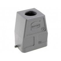 19300060446; Enclosure: for HDC connectors; Han B; size 6B; for cable; high; HARTING