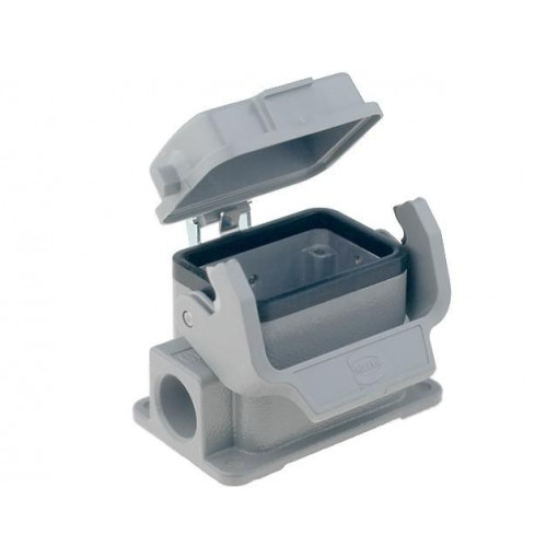 19300061255; Enclosure: for rectangular connectors; Han; size 6B; with latch; HARTING