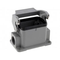 1930061290; Enclosure: for rectangular connectors; Han; size 6B; with latch; HARTING