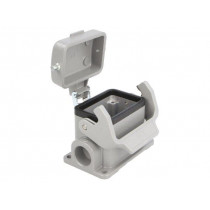 19300062255; Enclosure: for rectangular connectors; Han; size 6B; with latch; HARTING