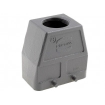 19300100427; Enclosure: for HDC connectors; Han B; size 10B; for cable; high; HARTING