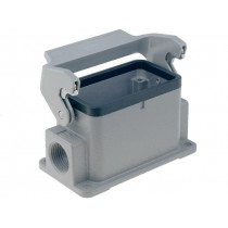 19300101250; Enclosure: for rectangular connectors; Han; size 10B; with latch; HARTING