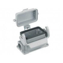 19300101255; Enclosure: for rectangular connectors; Han; size 10B; with latch; HARTING