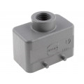 19300101420; Enclosure: for HDC connectors; Han B; size 10B; for cable; M20; HARTING