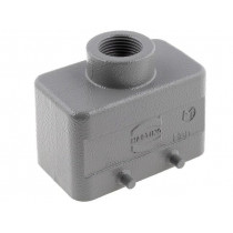 19300101420; Enclosure: for HDC connectors; Han B; size 10B; for cable; M20; HARTING
