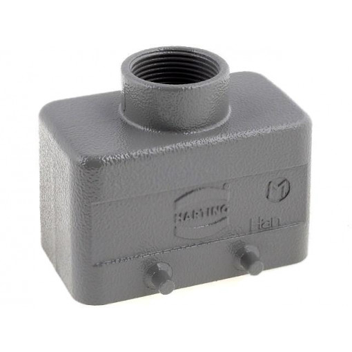 19300101421; Enclosure: for HDC connectors; Han B; size 10B; for cable; M25; HARTING