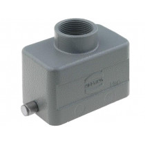 19300101441; Enclosure: for Han connectors; Han; size 10B; for cable; straight; HARTING