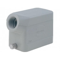 19300101540; Enclosure: for Han connectors; Han; size 10B; for cable; angled; HARTING