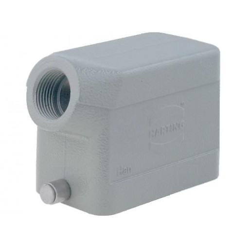 19300101540; Enclosure: for Han connectors; Han; size 10B; for cable; angled; HARTING