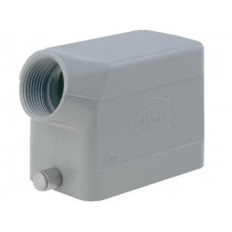 19300101541; Enclosure: for Han connectors; Han; size 10B; for cable; angled; HARTING