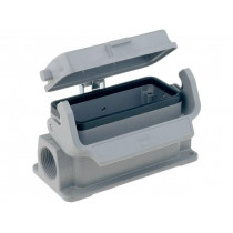 19300161296; Enclosure: for rectangular connectors; Han; size 16B; with latch; HARTING