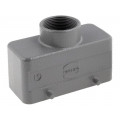 19300161422; Enclosure: for HDC connectors; Han B; size 16B; for cable; M32; HARTING