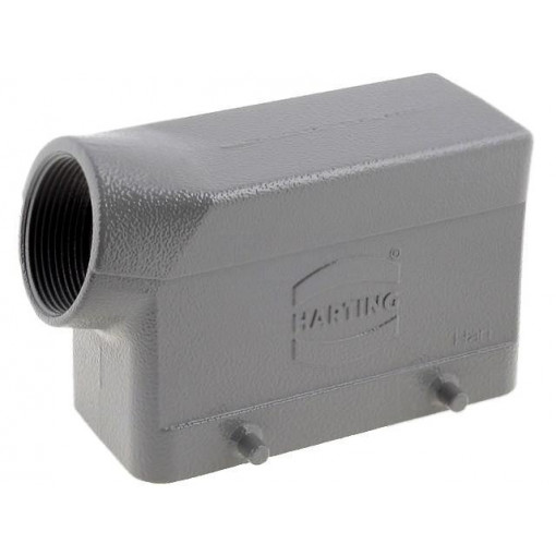 19300161522; Enclosure: for HDC connectors; Han B; size 16B; for cable; angled; HARTING