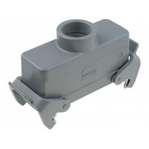 19300241432; Enclosure: for Han connectors; Han; size 24B; for cable; straight; HARTING