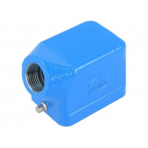 19360061540; Enclosure: for Han connectors; Han Ex; size 6B; for cable; angled; HARTING