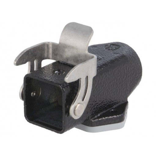 19370031250; Enclosure: for HDC connectors; Han M; size 24B; with latch; side; HARTING