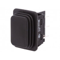 1939.3312; ROCKER; DP3T; Pos: 3; (ON)-OFF-(ON); 14A/250VAC; black; none; 100mΩ; Marquardt