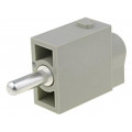 19410012600; Connector: HAN; module; male; Han Eco Modular; PIN: 1; 1.5÷16mm2; HARTING