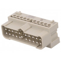 19410202601; Connector: HAN; module; Han Eco Modular; PIN: 20; screw terminal; HARTING 19410202601; Connector: HAN; module; Han Eco Modular; PIN: 20; screw terminal; HARTING