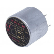 1FM411-4R; Filter: anti-interference; 250VAC; Cx: 100nF; Cy: 2.2nF; 0.5mH; THT; FILTERCON 1FM411-4R; Filter: anti-interference; 250VAC; Cx: 100nF; Cy: 2.2nF; 0.5mH; THT; FILTERCON
