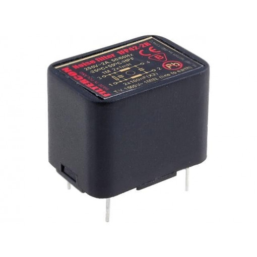 1FP42-2R; Filter: anti-interference; mains; 250VAC; 100nF; 1mH; THT; Ir: 0.5mA; FILTERCON 1FP42-2R; Filter: anti-interference; mains; 250VAC; 100nF; 1mH; THT; Ir: 0.5mA; FILTERCON