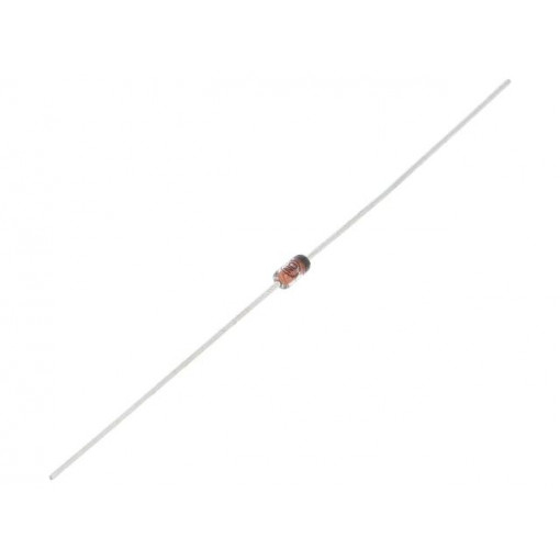 1N4148TR; Diode: switching; THT; 100V; 0.2A; reel,tape; Ifsm: 1A; DO35; 500mW; ON SEMICONDUCTOR (FAIRCHILD)