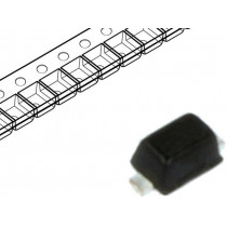1N4148WT; Diode: rectifying; SMD; 100V; 125mA; 4ns; Package: reel,tape; 150mW; CDIL