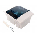 1SLM004100A1200; Enclosure: for modular components; IP41; grey; No.of mod: 4; ABB