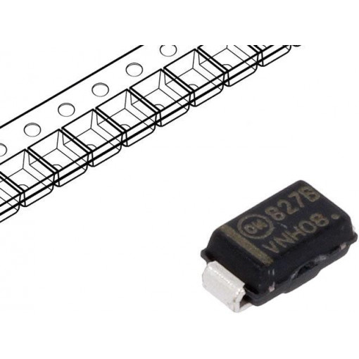 1SMA5927BT3G; Diode: Zener; 1.5W; 12V; SMD; reel,tape; SMA; single diode; ON SEMICONDUCTOR 1SMA5927BT3G; Diode: Zener; 1.5W; 12V; SMD; reel,tape; SMA; single diode; ON SEMICONDUCTOR