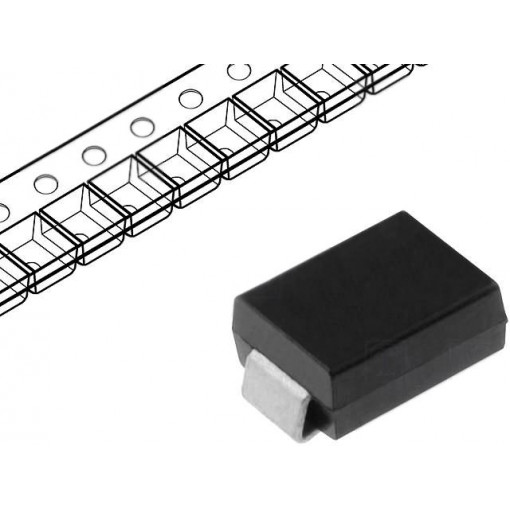 1SMB5934BT3G; Diode: Zener; 3W; 24V; 15.6mA; SMD; reel,tape; SMB; single diode; ON SEMICONDUCTOR 1SMB5934BT3G; Diode: Zener; 3W; 24V; 15.6mA; SMD; reel,tape; SMB; single diode; ON SEMICONDUCTOR