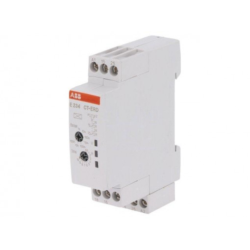 1SVR500100R0100; Timer; 0,05s÷100h; DPDT; 250VAC/5A; 24÷240VAC; 24÷48VDC; DIN; IP20; ABB 1SVR500100R0100; Timer; 0,05s÷100h; DPDT; 250VAC/5A; 24÷240VAC; 24÷48VDC; DIN; IP20; ABB